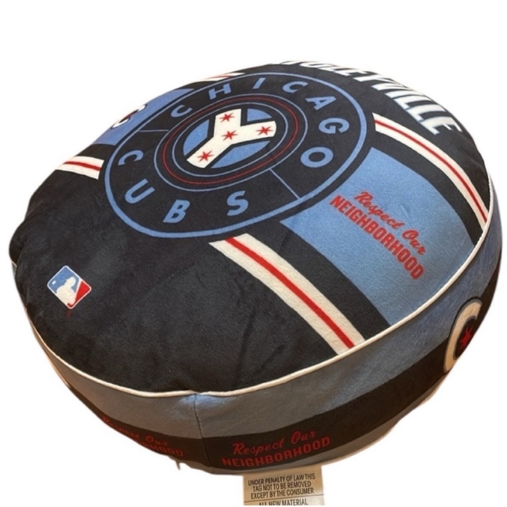 Chicago Cubs Plush Pillow MLB Baseball Cap (Brand New)